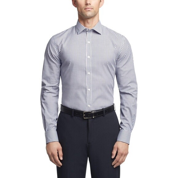 Tommy Hilfiger Other - Tommy Hilfiger Men's Flex Slim Fit Stretch Dress Shirt, Peacoat, 15 34/35US